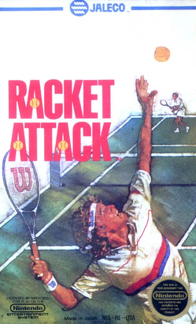 NES: RACKET ATTACK (GAME) NES: RACKET ATTACK (GAME)